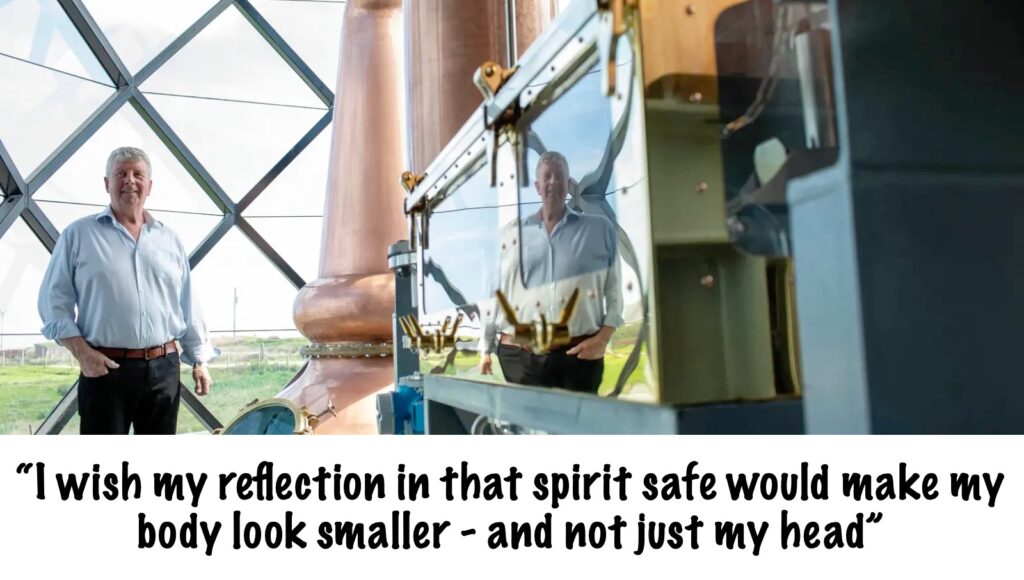 Angus at Benbecula Distillery